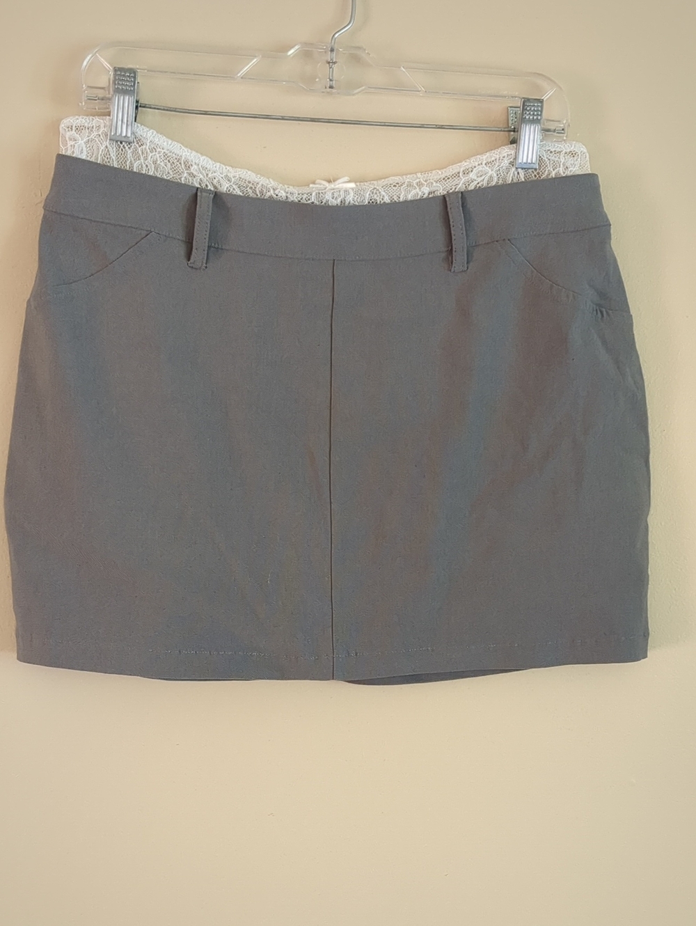 Medium Wild Fable Pull On Gray Skirt
